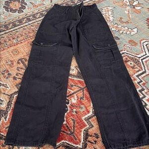 Aeropostale Women's Dark Cargo Pants